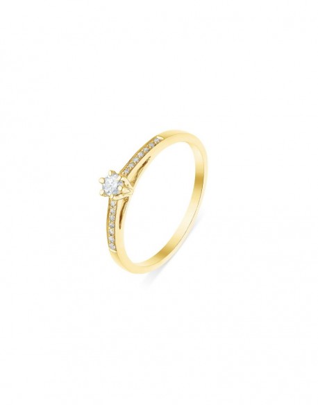 Ring Tiffy 0,16 ct - 1,90 gr