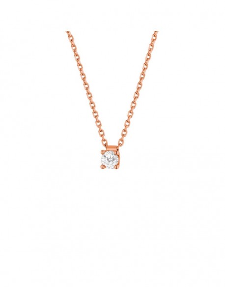 Collier Carrie  0,20  ct - 2,50 gr