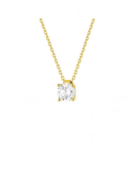 Collier Carrie  1,00  ct - 3,20 gr