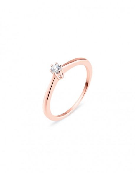 SOLITAIRE CLASSIQUE 0.10 CARAT