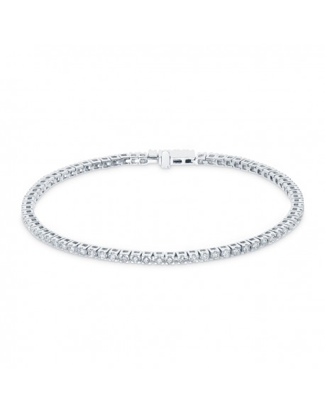 Bracelet rivière de diamants "Dacha" 1,00 carat