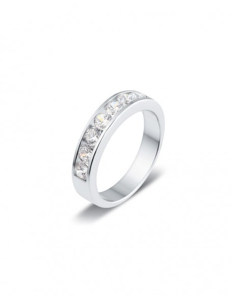 Guelia Platinum Wedding Ring 1.00 ct - 4.95 gr