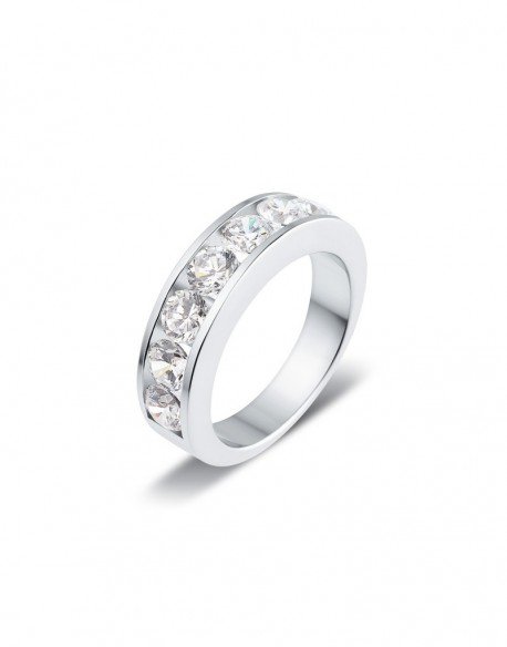 Guelia Platinum Wedding Ring 1.50 ct - 6.00 gr