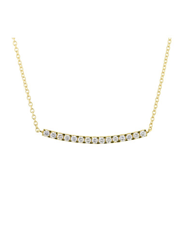 Noblesse Necklace 0.30 ct - 2,55 gr
