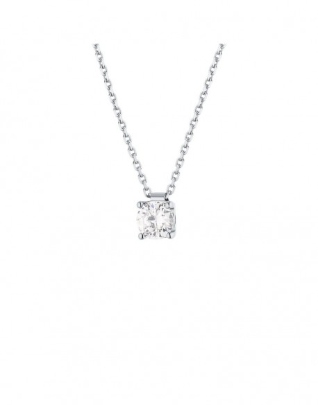 Collana Carrie in platino 0,70 ct - 2,90 gr