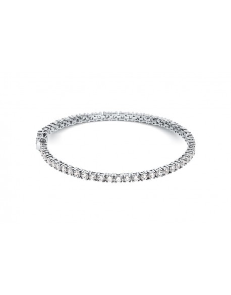 Diamond river bracelet 5.10 carats