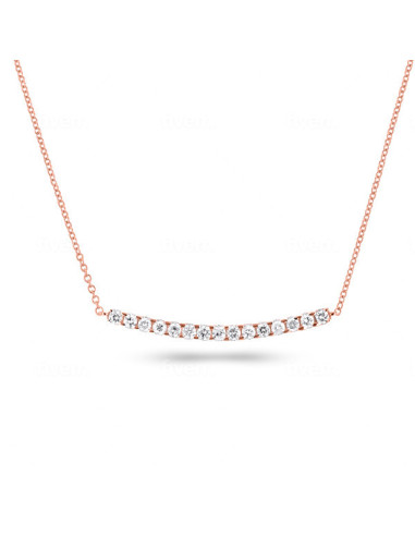 Collier Noblesse 0.30 ct - 2,55 gr