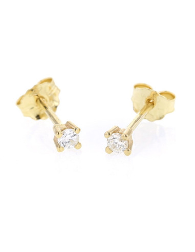 Boucles d'Oreilles Eco 0,20ct HP1 0,34 gr