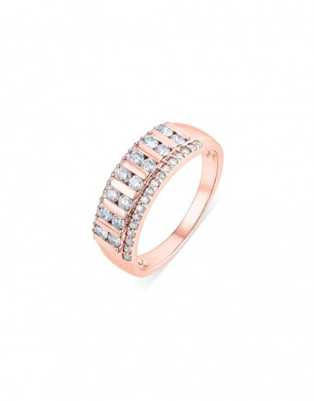 Agafia Wedding Band 0.60 ct - 3.80 gr