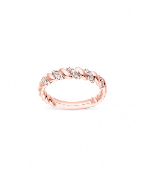 Bague Agla 0,16 ct - 3,80 gr