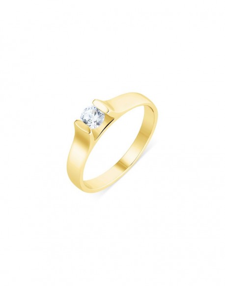 Roussana solitaire 0,30 ct - 3,50 gr